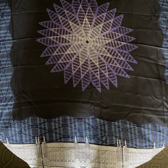 Special Edition Nicole Miller Silk Scarf/Wrap - Picture 2 of 7